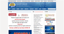 Desktop Screenshot of galileimirandola.it
